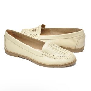 SOFFT Leather Huarache Loafers. Size 9.5